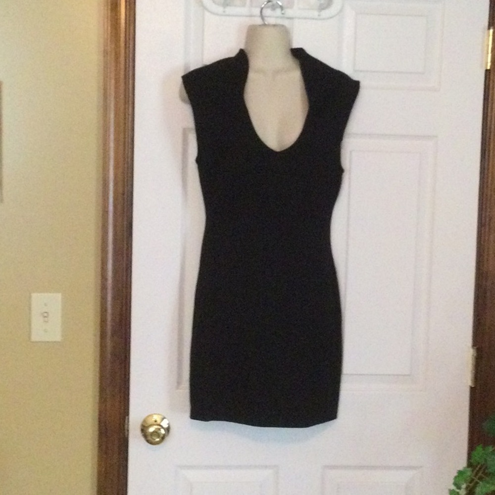 Gloss Black Dress